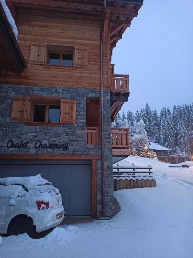 Chalet Charming B And B Les Gets Eksteriør bilde