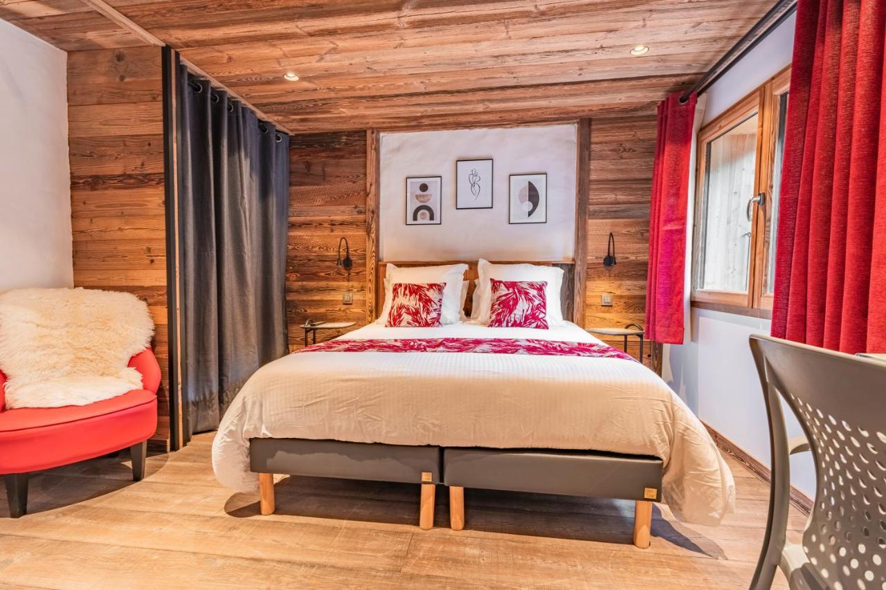 Chalet Charming B And B Les Gets Eksteriør bilde