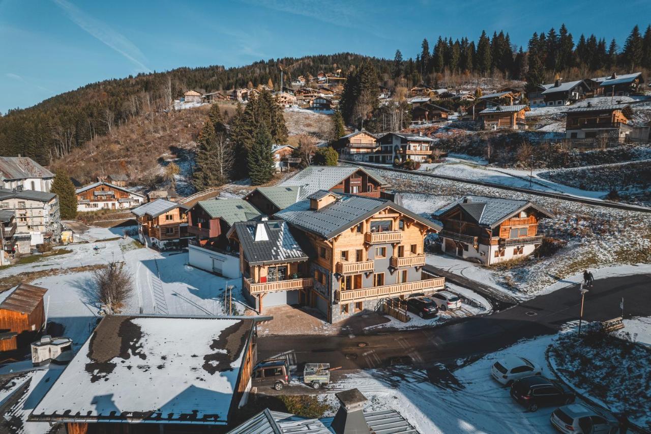 Chalet Charming B And B Les Gets Eksteriør bilde
