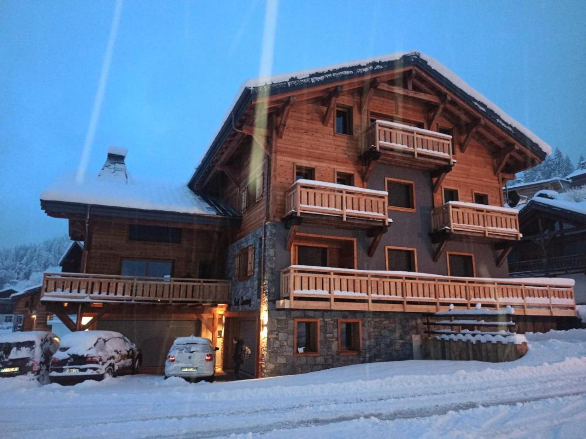 Chalet Charming B And B Les Gets Eksteriør bilde
