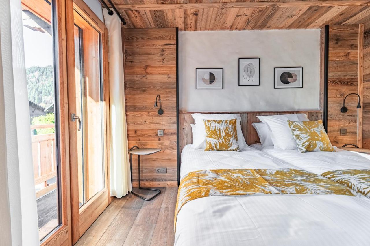Chalet Charming B And B Les Gets Eksteriør bilde