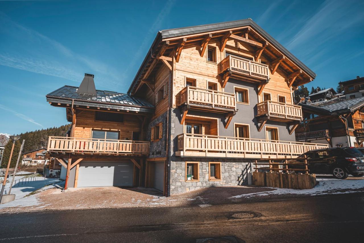 Chalet Charming B And B Les Gets Eksteriør bilde
