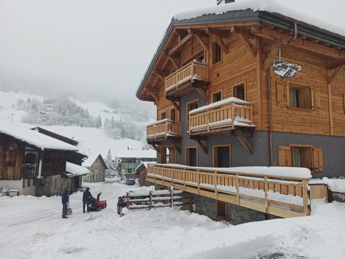 Chalet Charming B And B Les Gets Eksteriør bilde