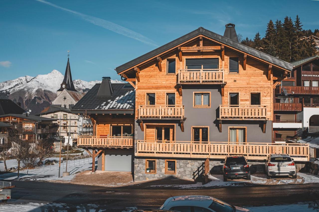 Chalet Charming B And B Les Gets Eksteriør bilde