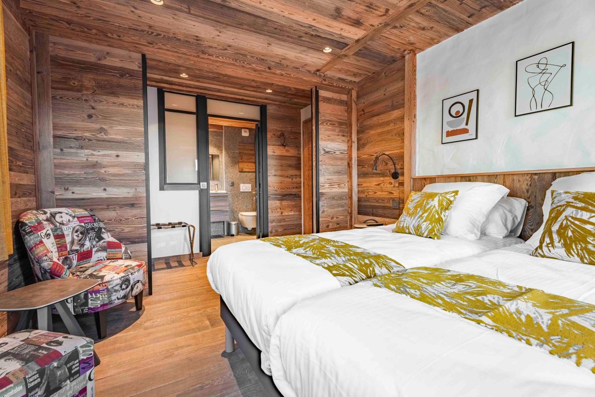Chalet Charming B And B Les Gets Eksteriør bilde