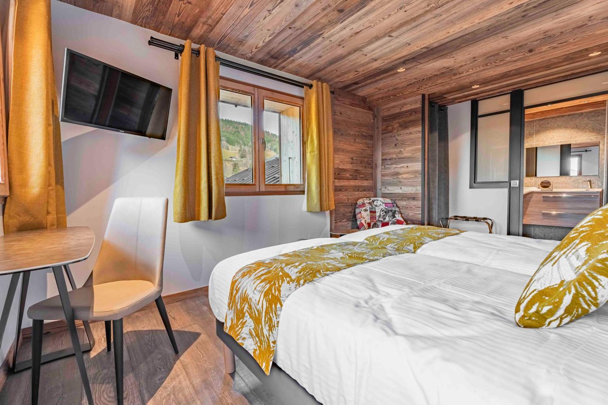 Chalet Charming B And B Les Gets Eksteriør bilde