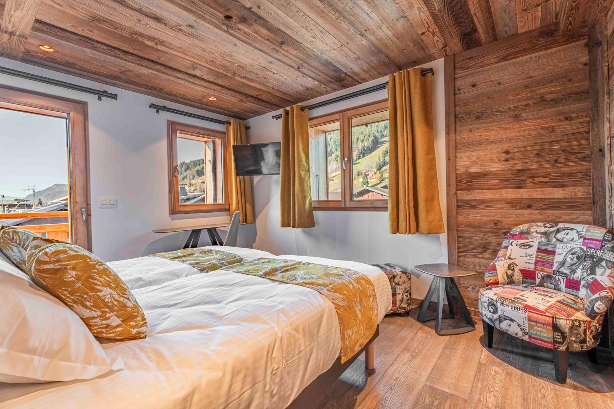 Chalet Charming B And B Les Gets Eksteriør bilde