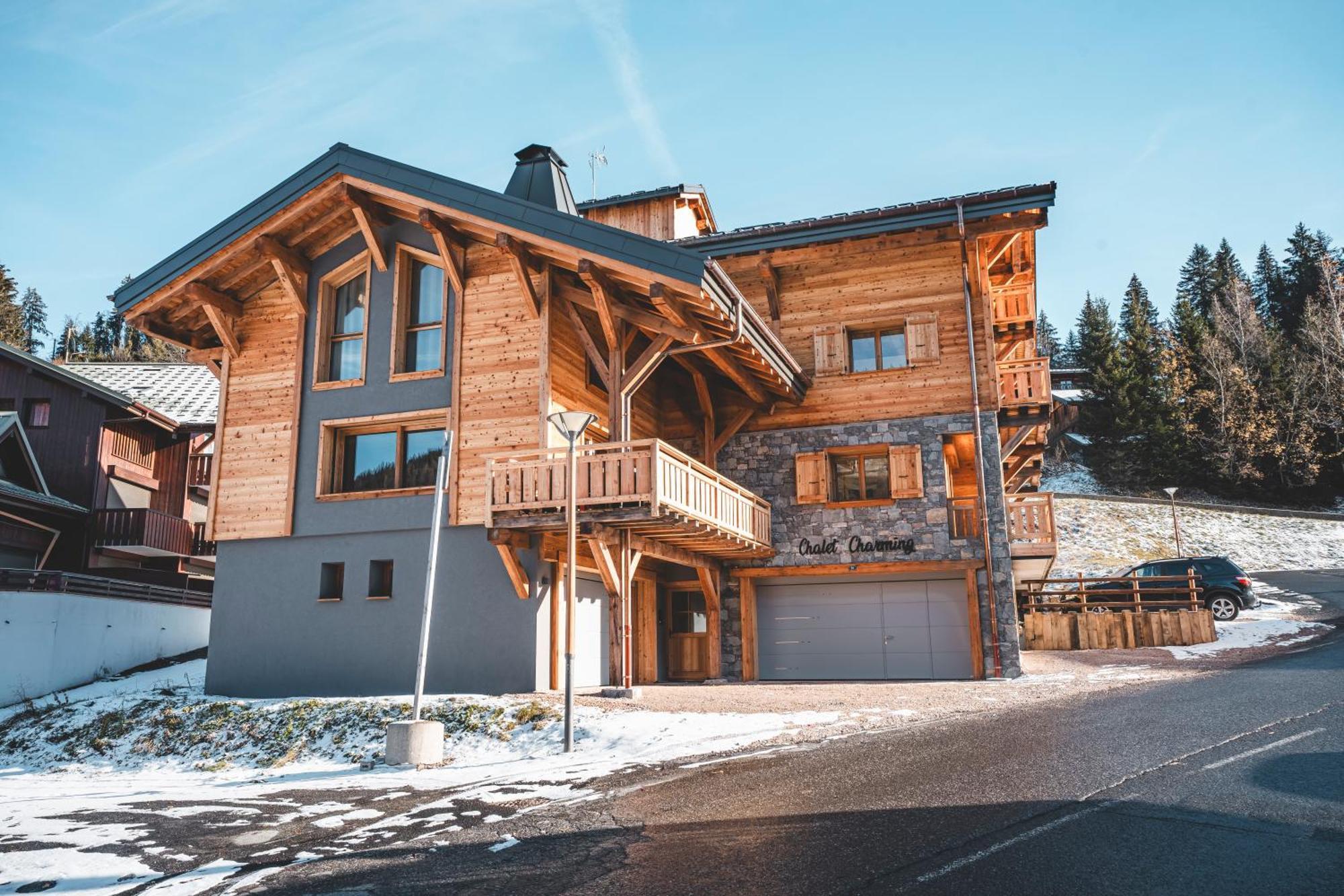 Chalet Charming B And B Les Gets Eksteriør bilde
