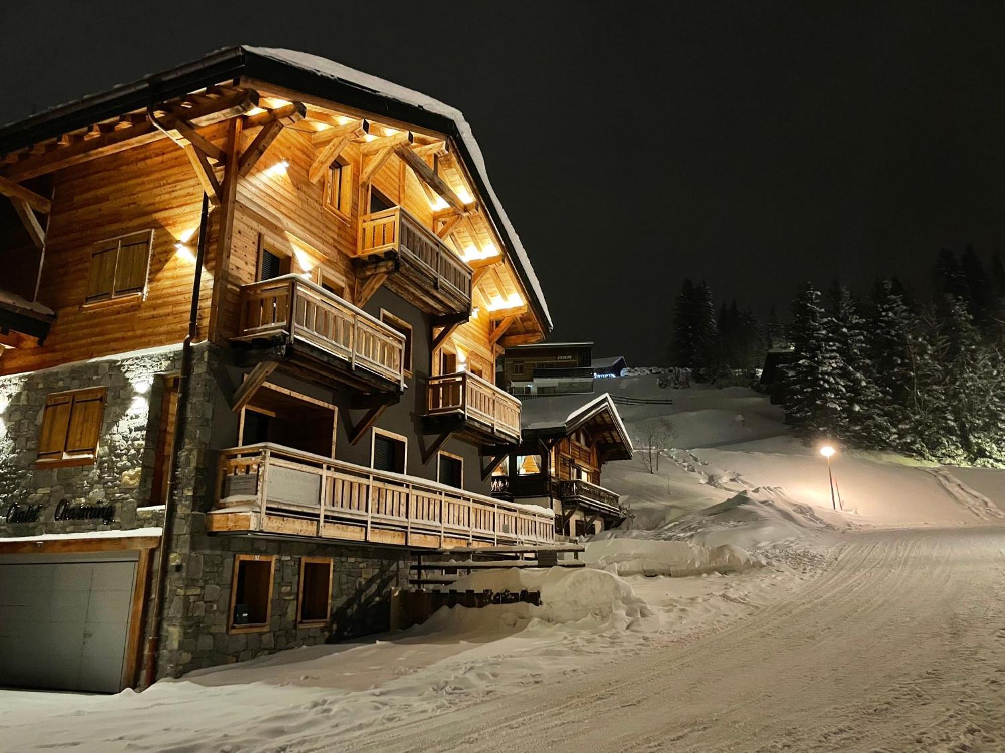 Chalet Charming B And B Les Gets Eksteriør bilde