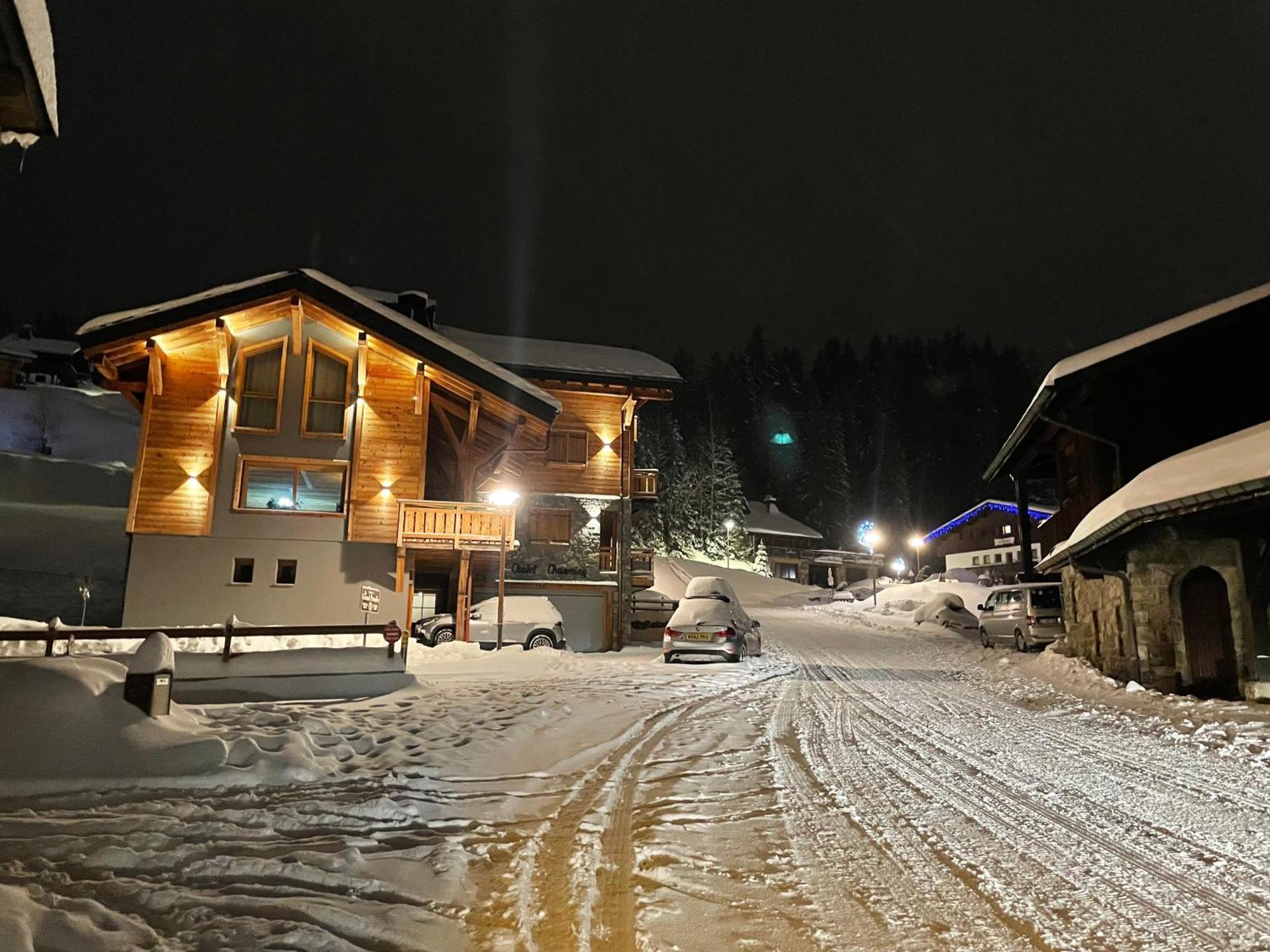 Chalet Charming B And B Les Gets Eksteriør bilde